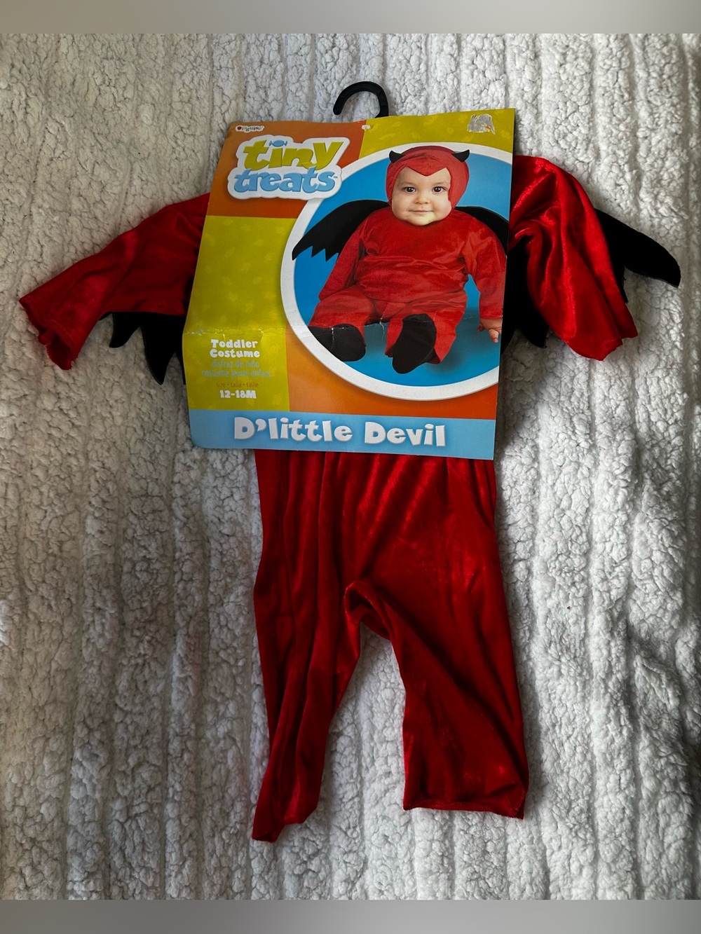 Disguise Tiny Treats D'Little Devil Toddler Halloween Costume